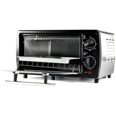 HORNO ELECTRICO ALPACA DE 9 LTS DE ACERO INOXIDABLE HORALP9L